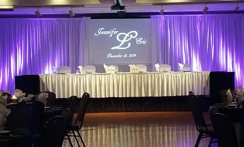 Wedding-Reception-Head-Table Wedding Receptions - Springfield, IL