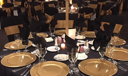 Golden-Black-Wedding